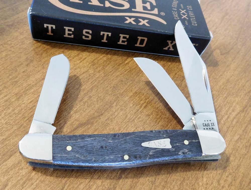 CASE GRAY BIRDSEYE MAPLE KNIVES