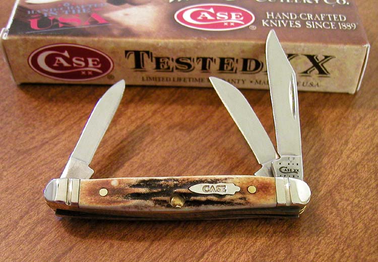CASE INDIA SAMBAR STAG KNIVES